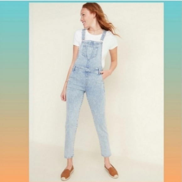 Old Navy Denim - NWT Old Navy Acid Was Overalls Side Zip